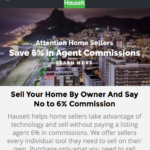 Hauseit's custom For Sale by Owner website for your FSBO listing can help you avoid having to pay a commission to a buyer's agent.