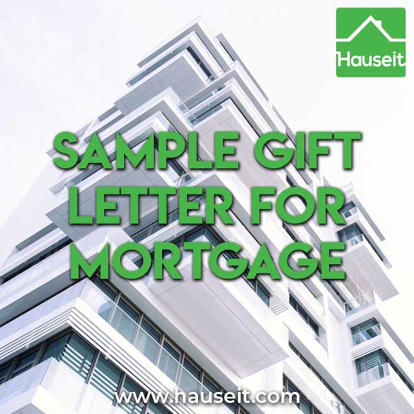 Sample Gift Letter For Mortgage from www.hauseit.com