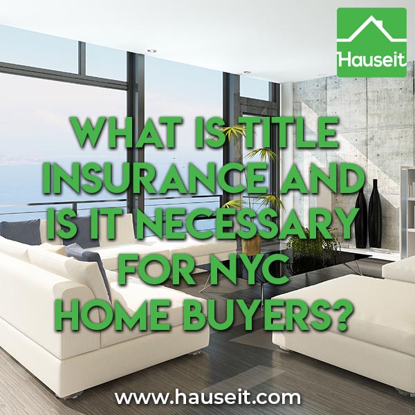 Title insurance in NYC costs around 0.5% to 0.7% of the purchase price. Title insurance is paid by the buyer. It's a one-time fee.