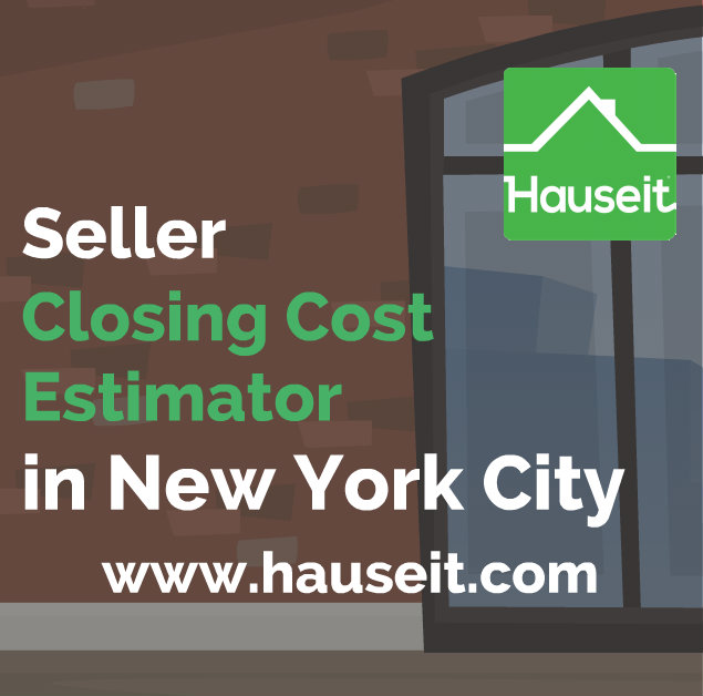 Detailed closing cost calculator for home sellers in New York City. Use our closing cost estimator for seller in NYC to get an idea of what you'll owe at closing. Get an overview of all the public and private taxes, fees and charges you'll have to pay when you sell a house, condo or coop in NYC.