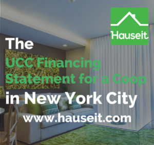 If you're financing a coop apartment purchase in NYC, banks will need a UCC Filing, and more specifically a UCC Financing Statement in order to close.