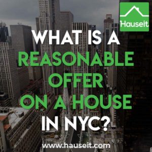 Generally speaking, offers should not be less than 10% of the asking price for a reasonably priced listing. The answer will vary based on how reasonable the listing price is.