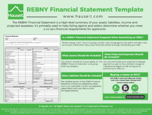 REBNY Financial Statement Template Download Hauseit® NYC REBNY Financial Statement Template Download Hauseit® NYC