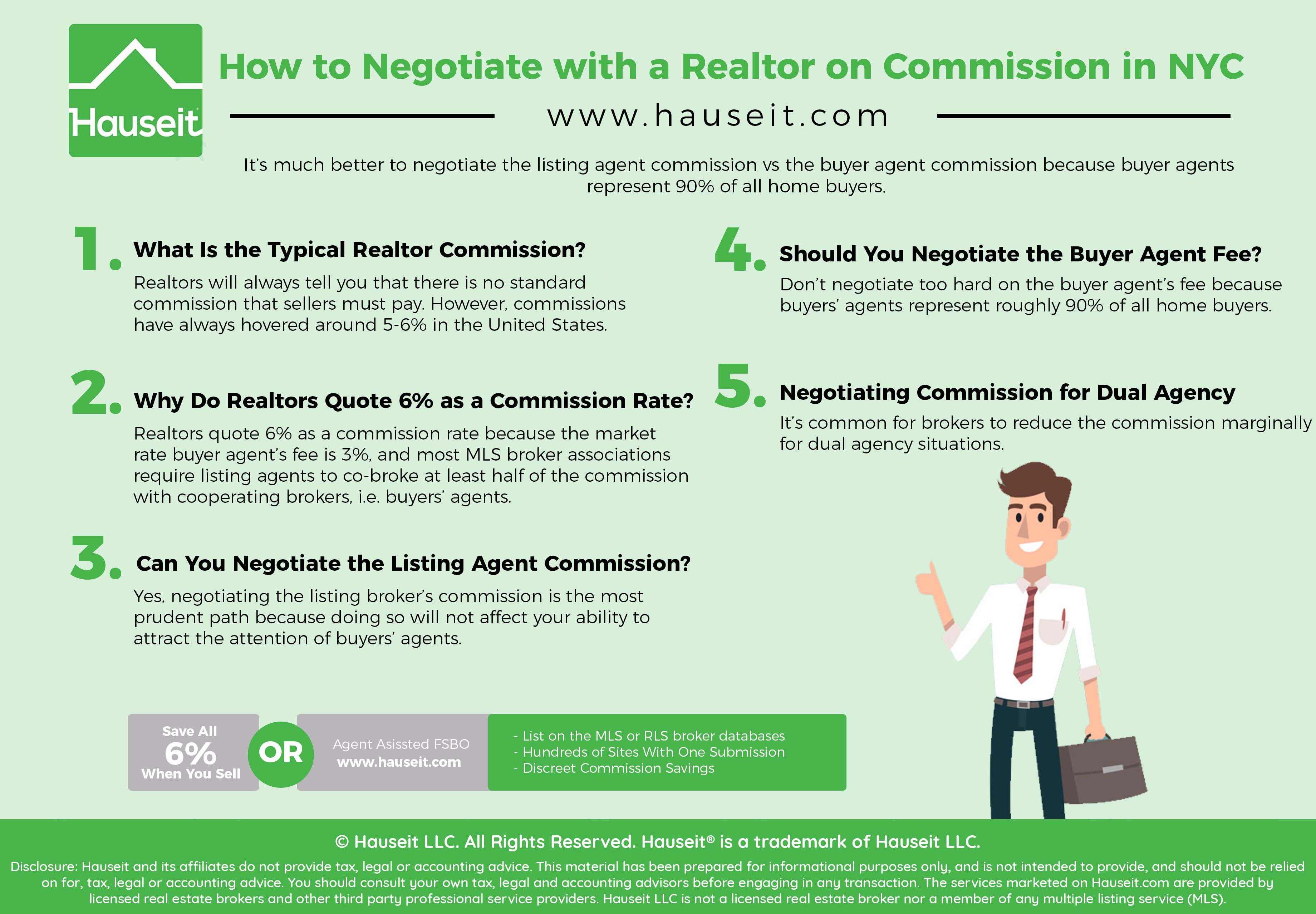 How to Negotiate with a Realtor on Commission in NYC