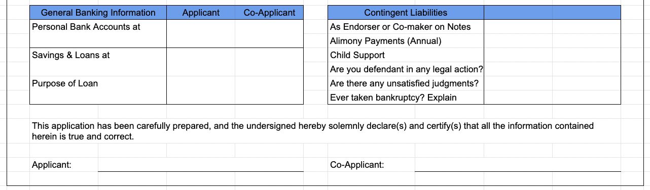 REBNY-Financial-Statement-Additional-Information