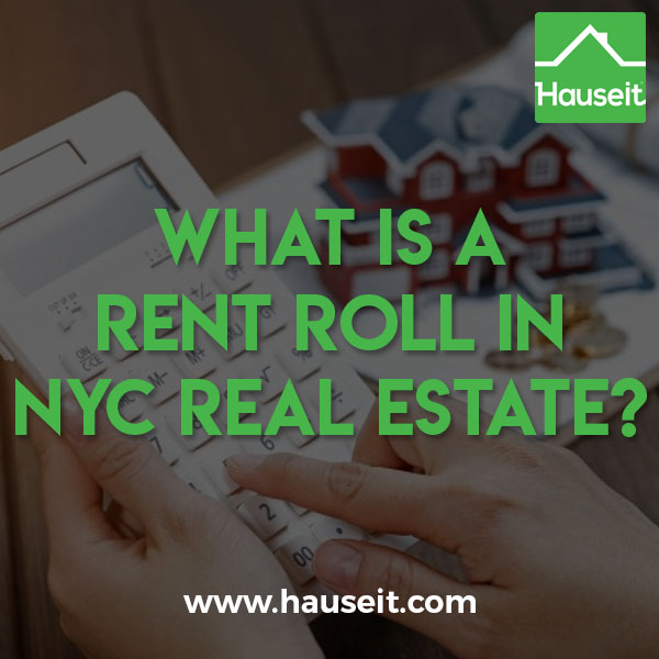 A rent roll in NYC real estate is a summary of a property’s rental income streams. A rent roll also shows net operating income, the cap rate and maturity dates.