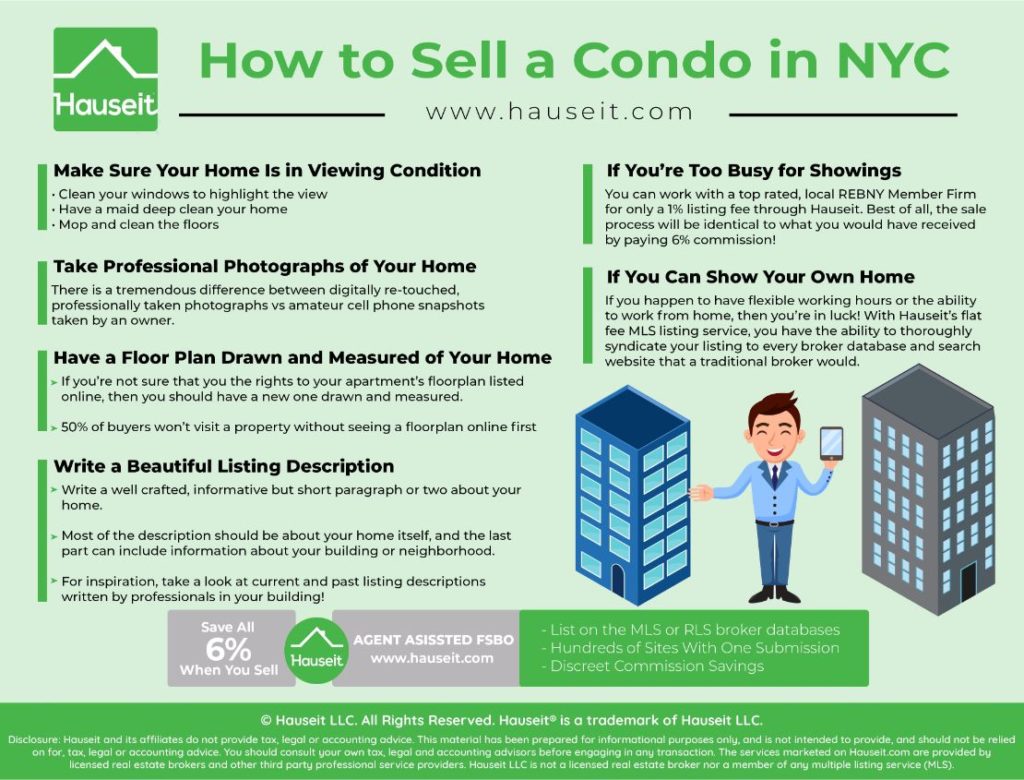 Learning how to sell a condo in NYC is critical if you want to avoid wasting months of your life in an unsuccessful For Sale By Owner (“FSBO”) attempt.