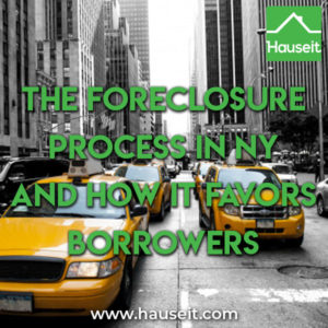 The foreclosure process can take multiple years in New York, which is a non-judicial foreclosure state. Step by step process, delaying tactics & more.