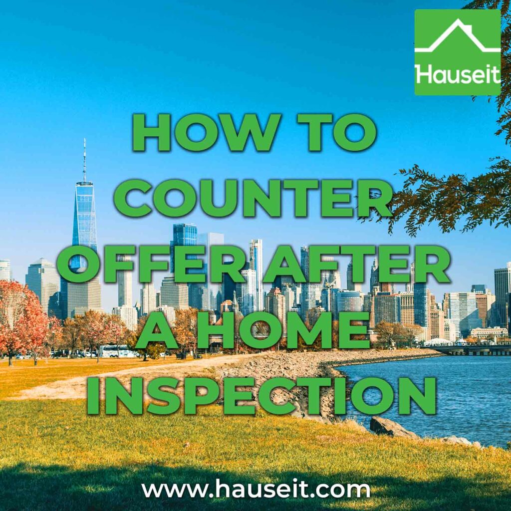 Negotiating for repairs vs a credit, sample Addendum to Contract once a credit is agreed upon & how to counter offer after a home inspection.