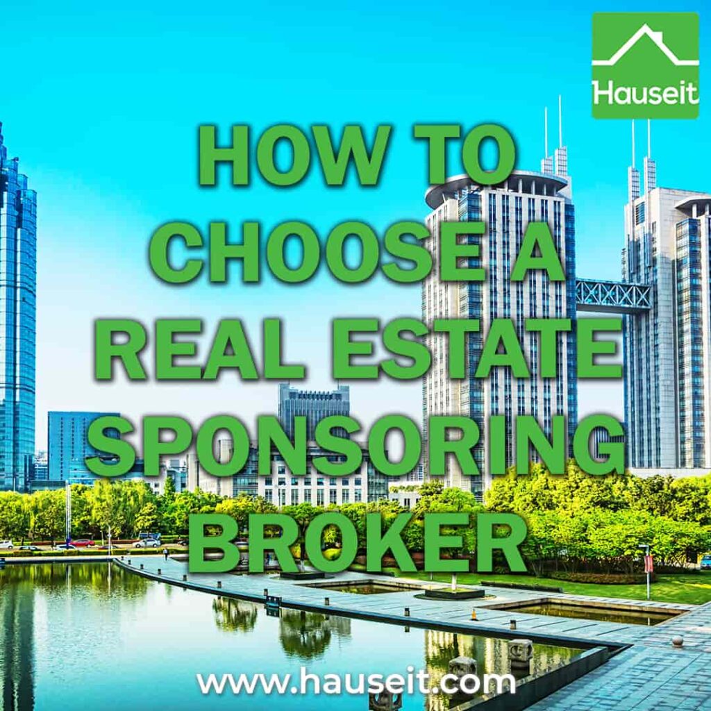 High commission split vs national franchise brands. Hidden fees. Company leads. How to choose a real estate sponsoring broker & more.