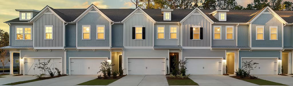 Photo of patio houses in a patio home community