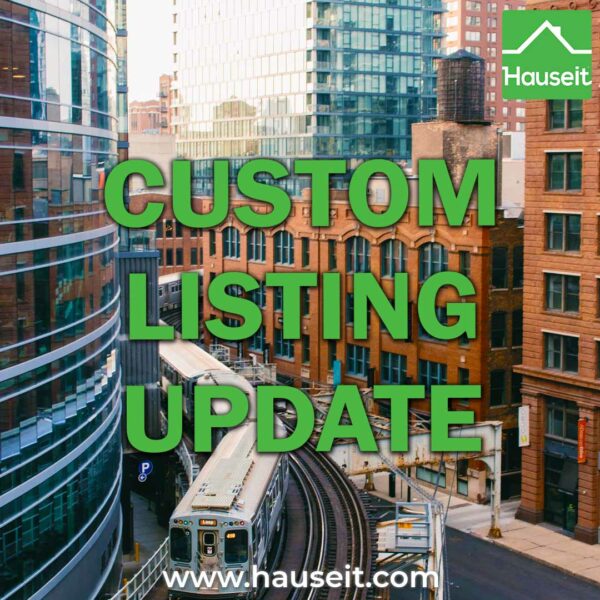 Pay for a special or custom listing update request for your Hauseit® Agent Assisted FSBO listing. Want a non-standard change to your listing? Sign up & pay!