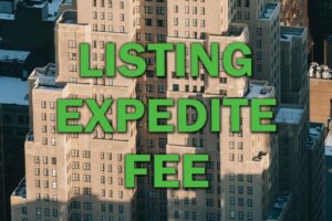 Listing Expedite Fee
