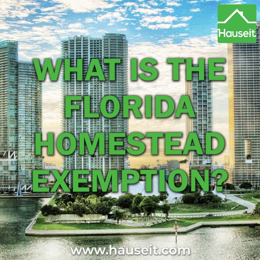 The Florida Homestead Exemption reduces property taxes by lowering assessed value by up to $50k and capping annual assessed value increases.