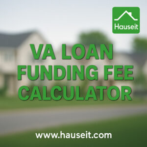 Detailed VA Loan Funding Fee Calculator for veterans and spouses. Figure out your exact VA loan funding fee as a % of your loan amount.